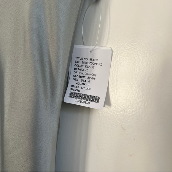 NEW Sorella Vita Desert Sage Bridesmaid Dress - Picture 5 of 8